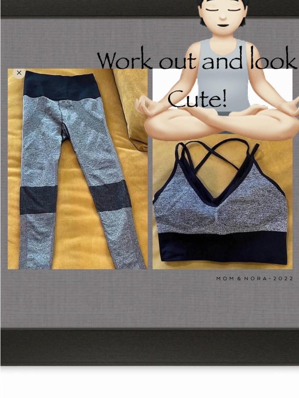 Eletric Yoga- Sports Bra- Like No Other! Sz XS/S Matching Leggings Sz XS/S.Mint!